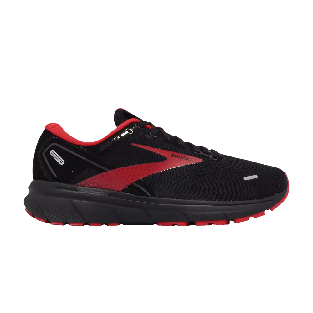 Brooks Ghost 14 GTX Black High Risk Red