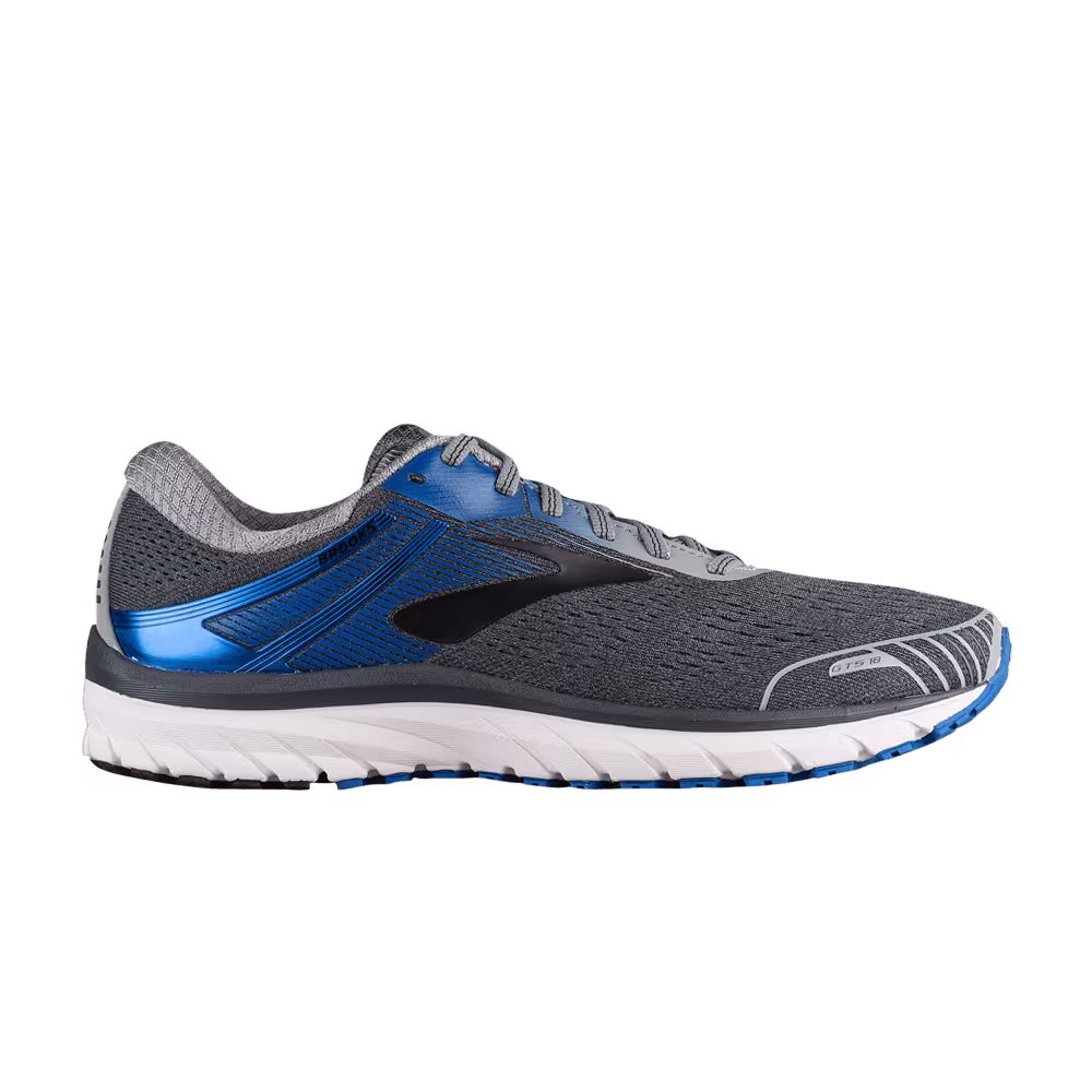 Brooks Adrenaline GTS 18 4E Wide Grey Blue