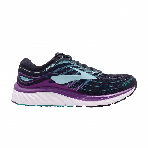 Brooks Wmns Glycerin 15 D Wide 'Purple Cactus Flower'