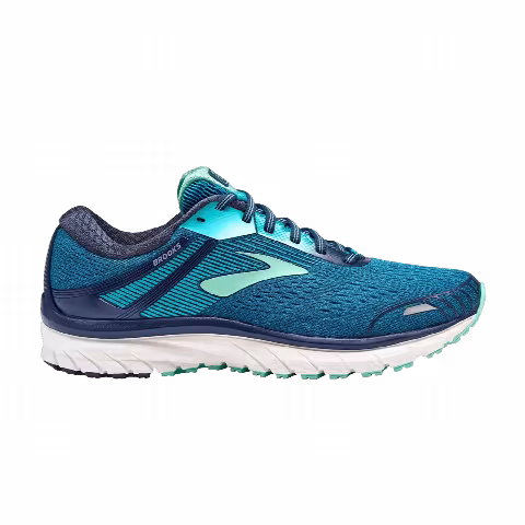 Brooks Wmns Adrenaline GTS 18 Wide 'Teal Navy'