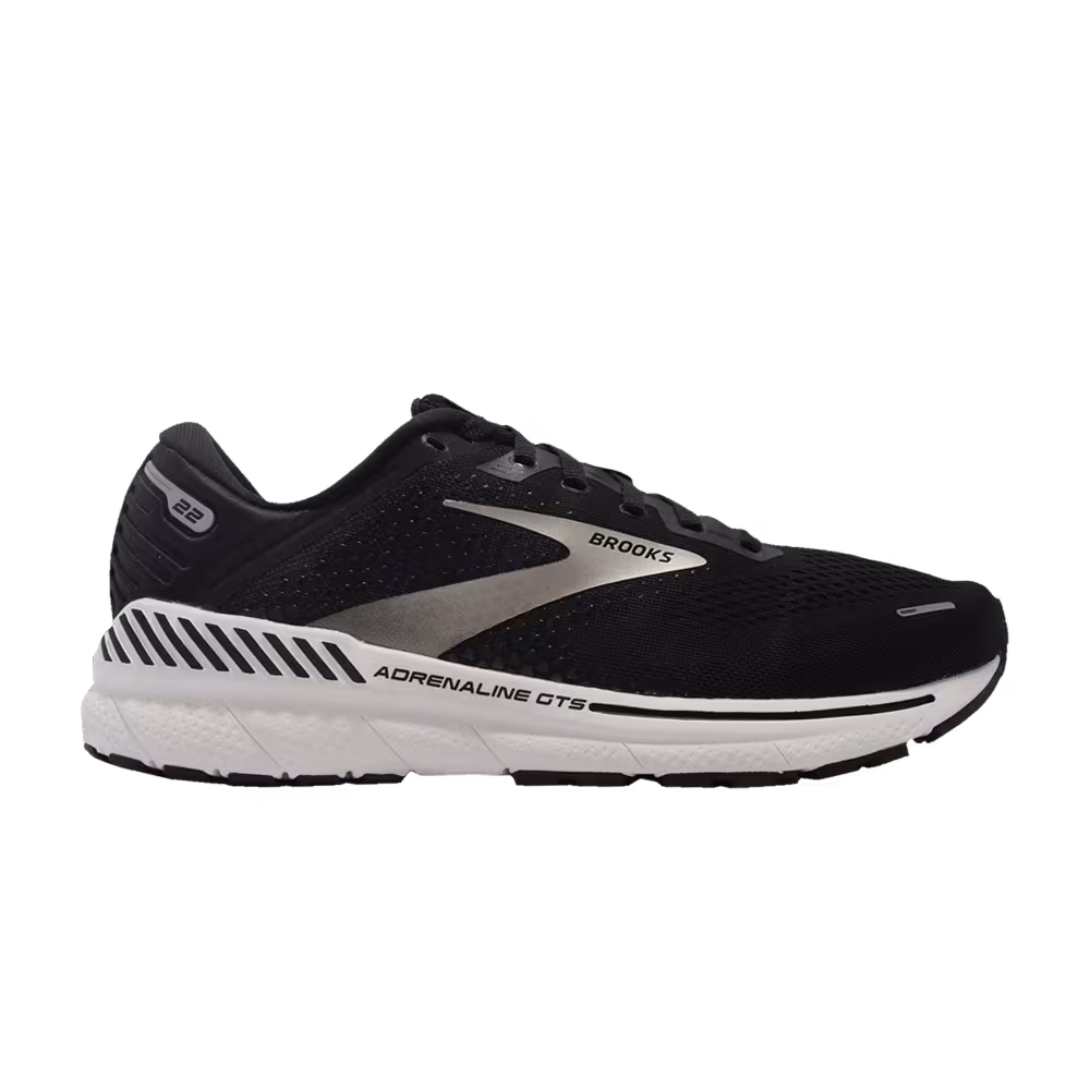 Brooks Adrenaline GTS 22 2E Wide Black Silver