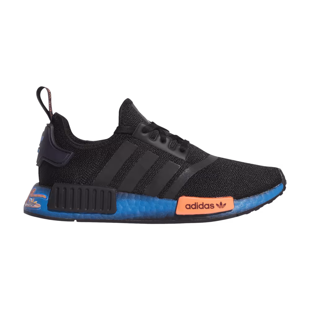 Adidas NMD_R1 J Graffiti - Black Bluebird
