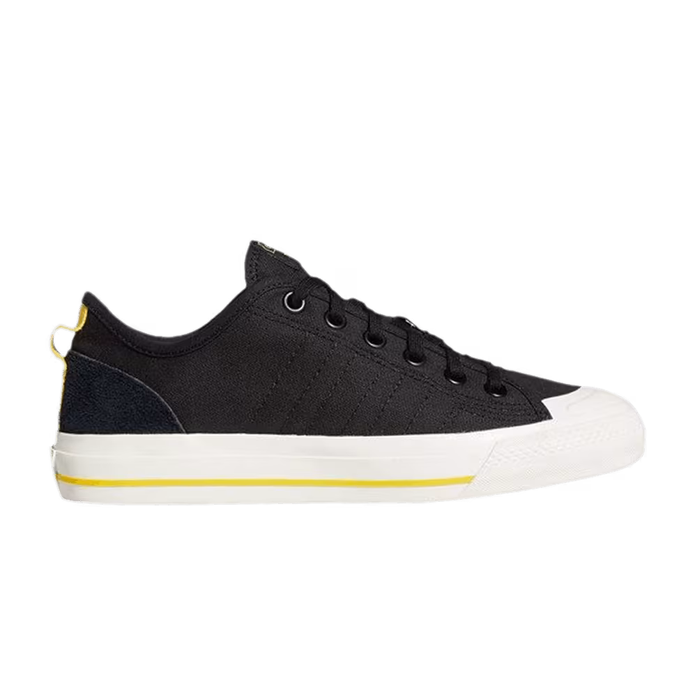 Adidas Nizza RF Core Black Yellow