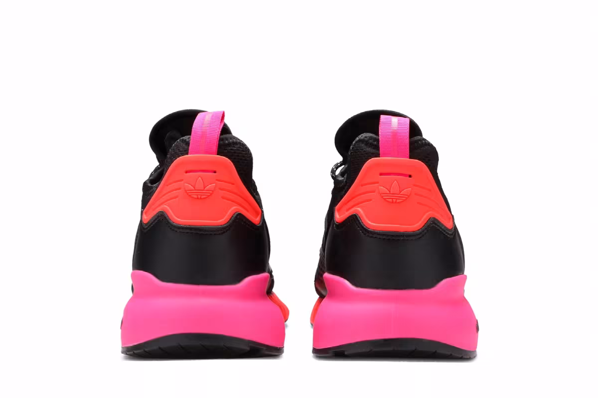Adidas ZX 2K Boost Black Solar Red, view 7