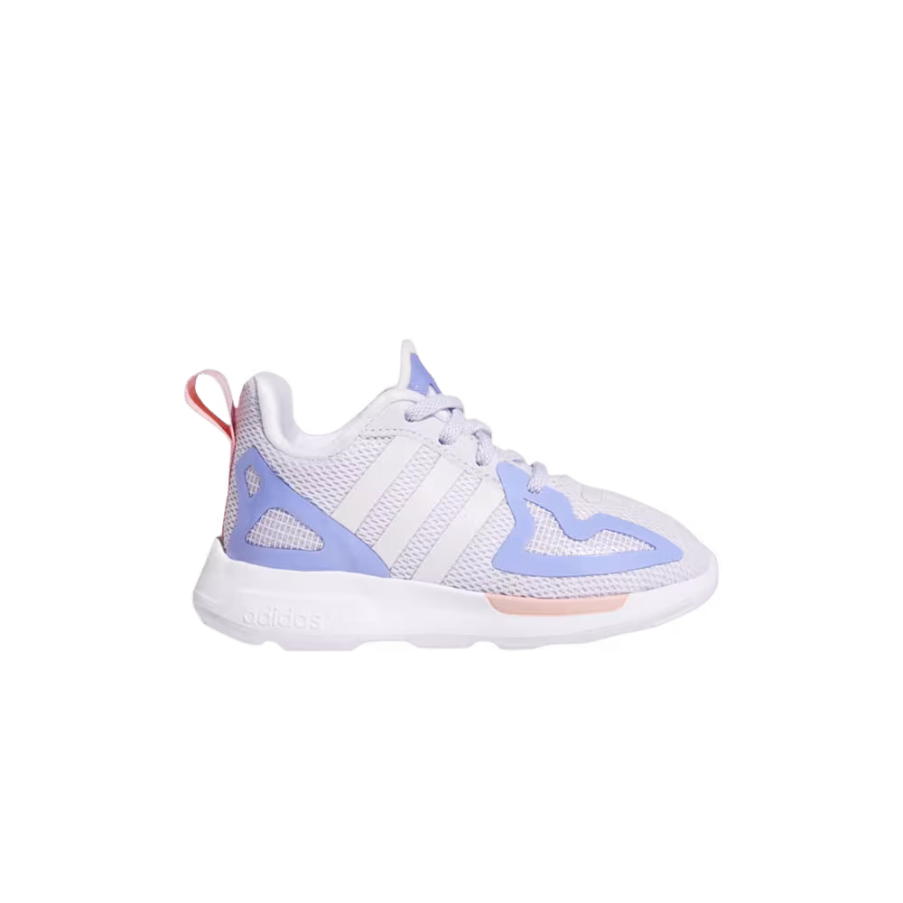 Adidas ZX 2K Flux Infant White Purple Tint