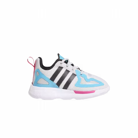 Adidas ZX 2K Flux Infant 'White Signal Cyan'