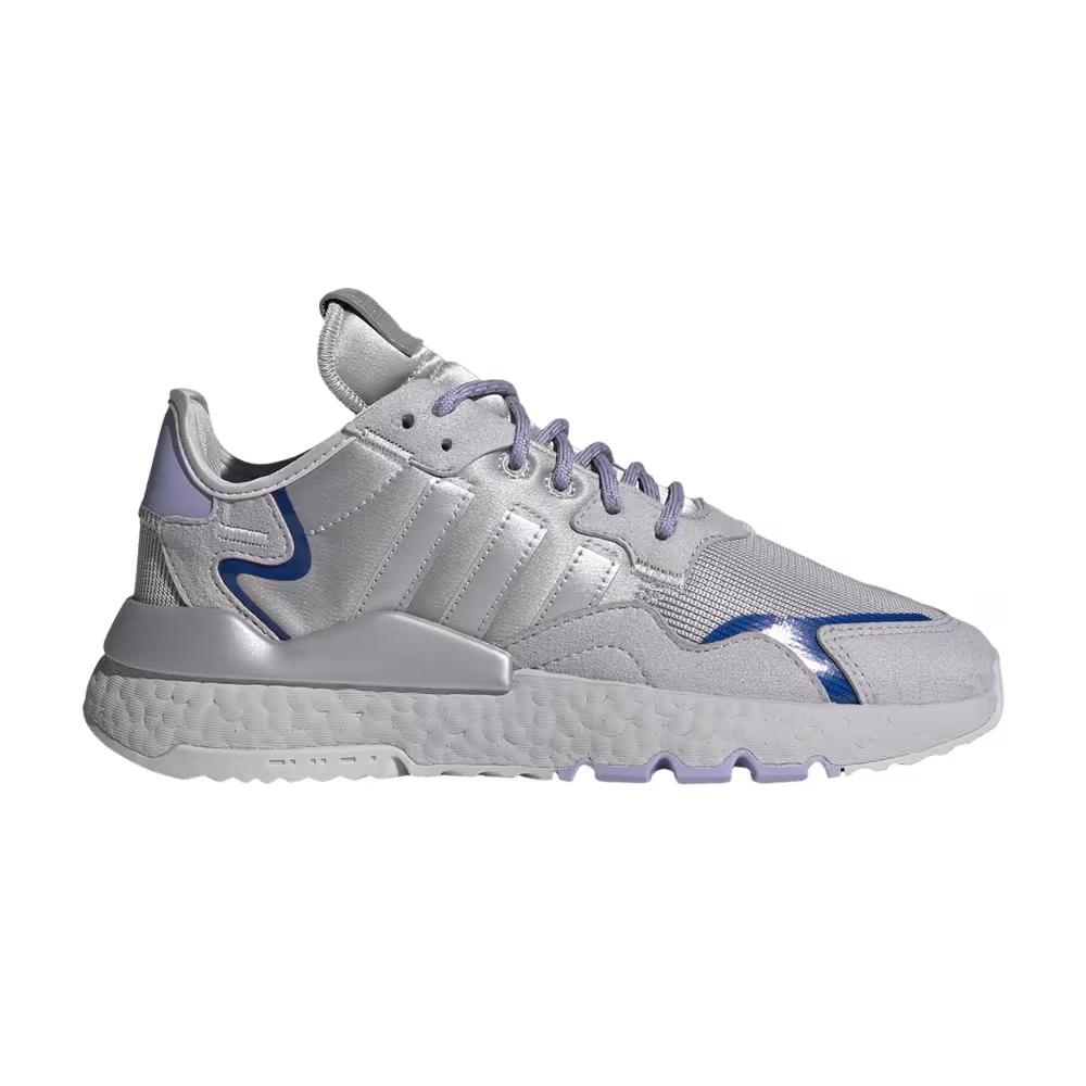 Adidas Women's Nite Jogger Grey Dust Purple