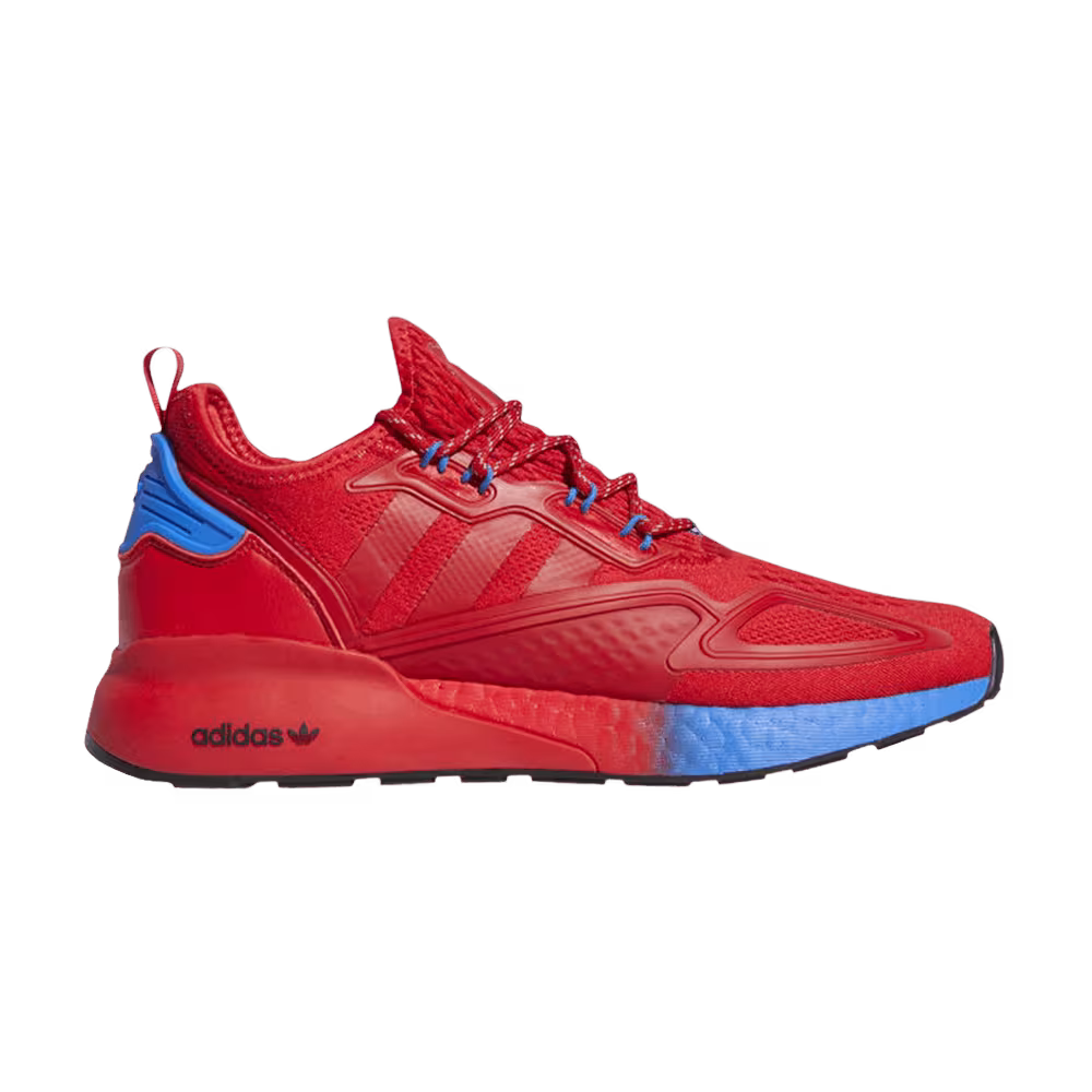 Adidas ZX 2K Boost Red Blue Gradient