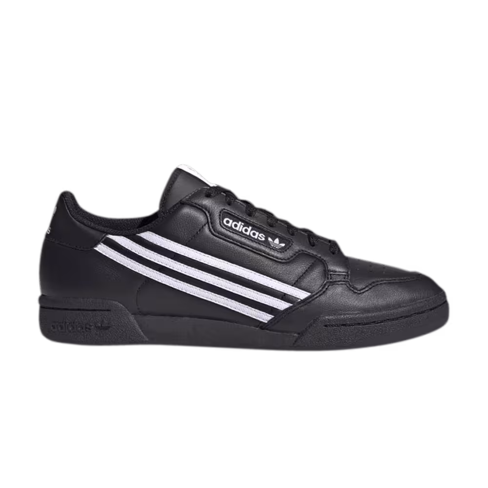 Adidas Continental 80 Three Stripes - Core Black
