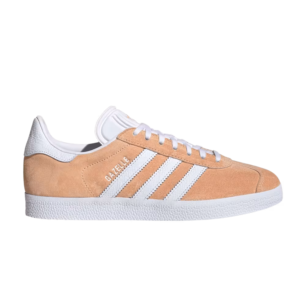Adidas Women's Gazelle Glow Orange White