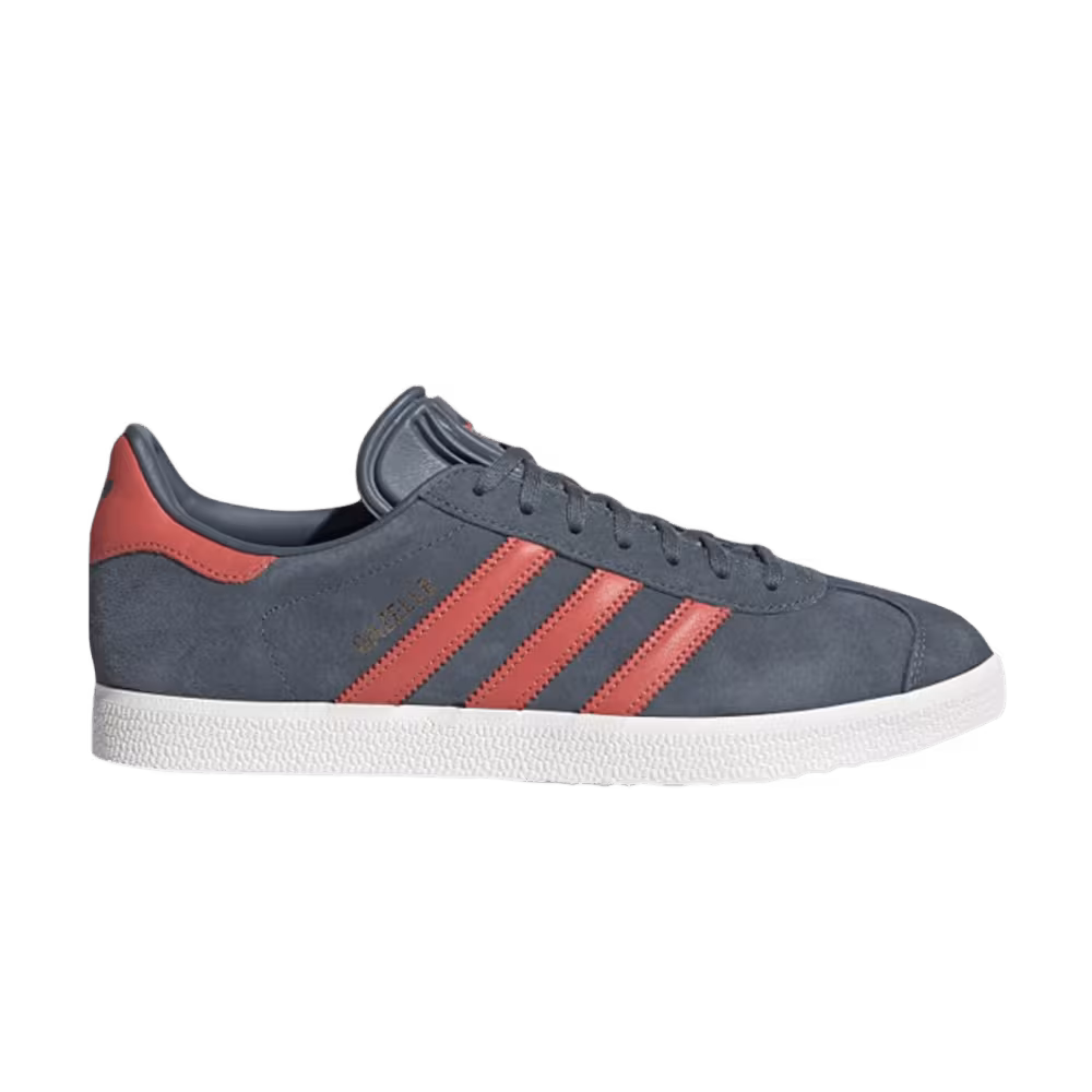 Adidas Women's Gazelle Legacy Blue Scarlet
