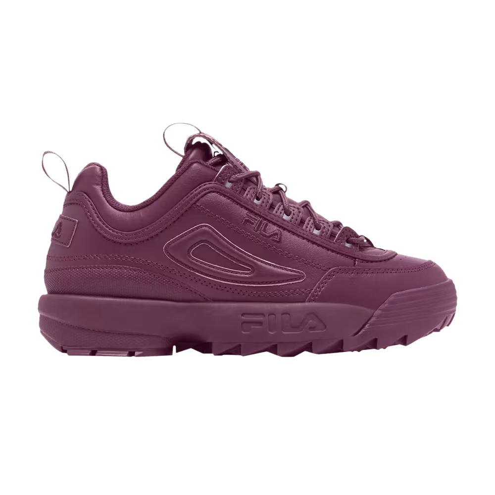 Fila Women's Disruptor 2 Premium Grape Wine