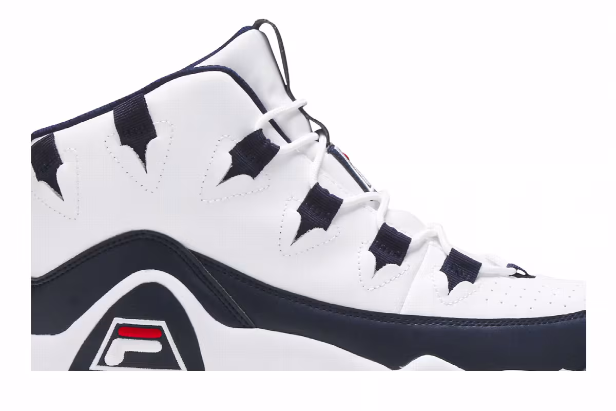 Fila Grant Hill 1 White Navy, view 3