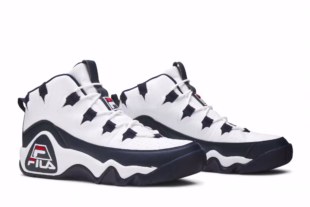 Fila Grant Hill 1 White Navy, view 9