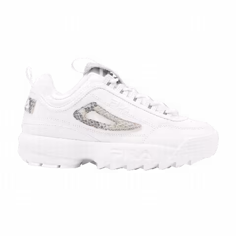 Fila Wmns Disruptor 2 'Snake - White High Rise'