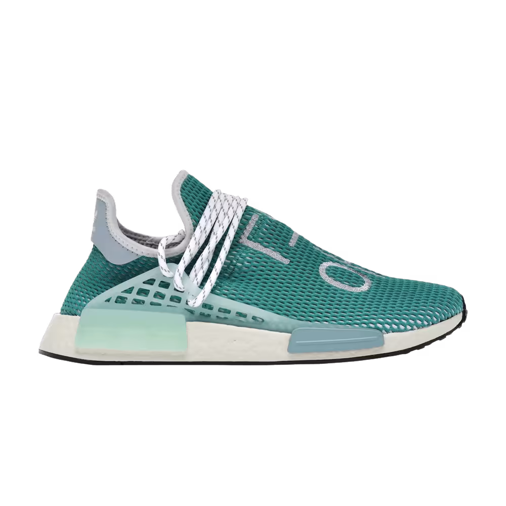 Pharrell x adidas NMD Hu Glory Grey Dash Green