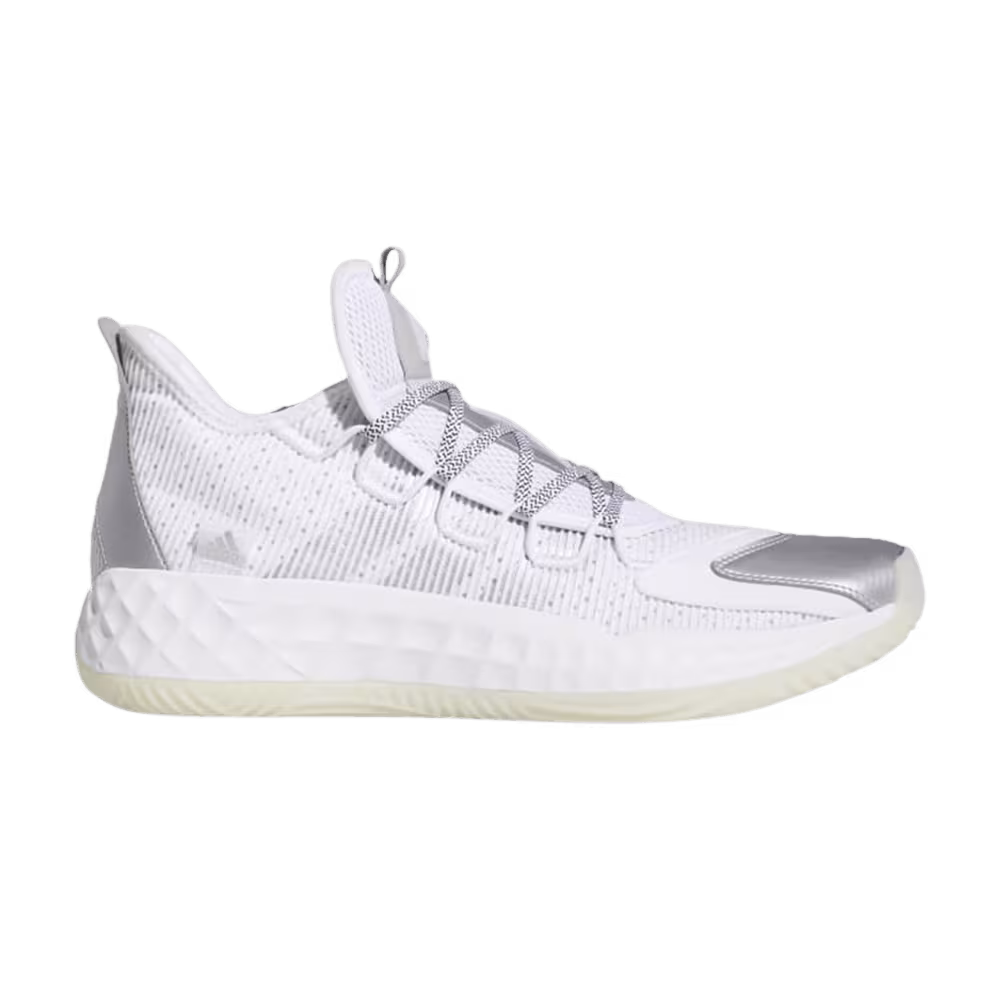 Adidas Pro Boost Low White Silver Metallic