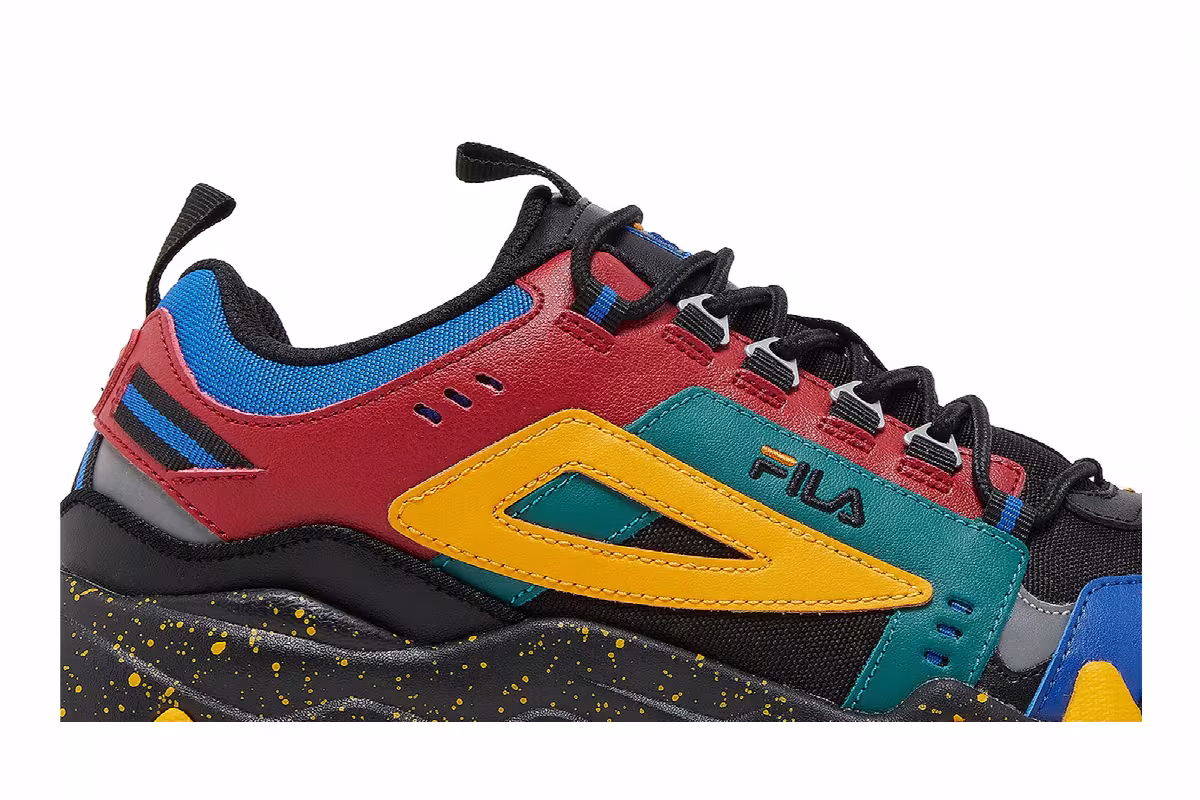 Fila Oakmont TR Black Red Imperial Blue, view 3