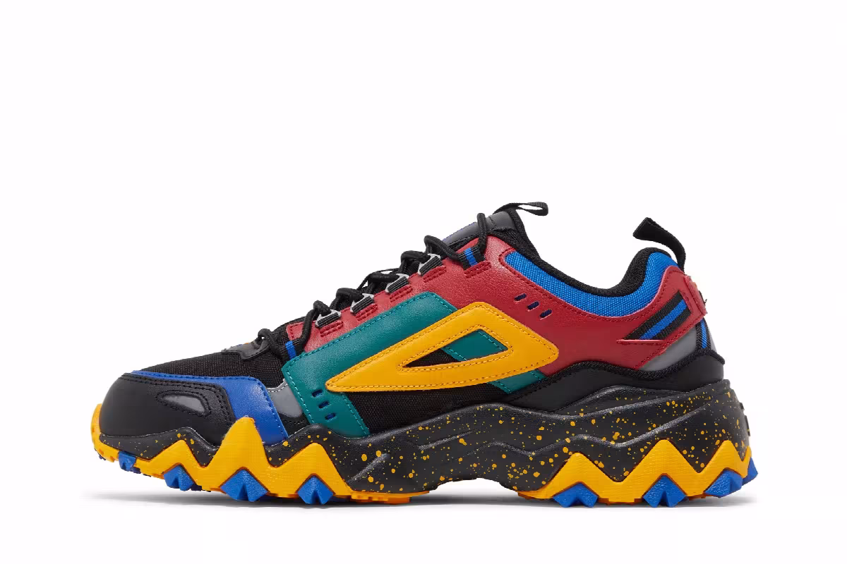 Fila Oakmont TR Black Red Imperial Blue, view 4