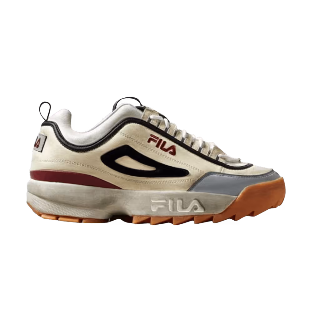 Fila Disruptor 2 Premium Distressed Cream