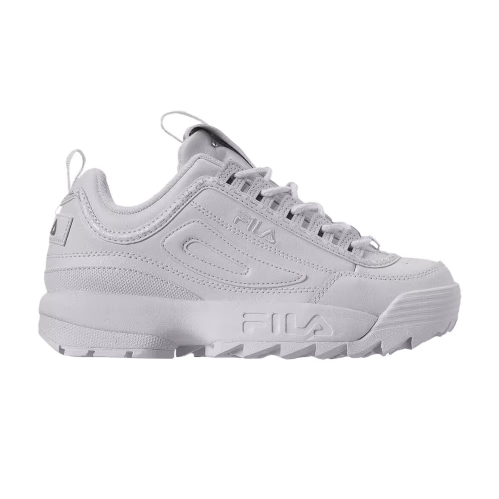 Fila Women's Disruptor 2 Premium White Silver