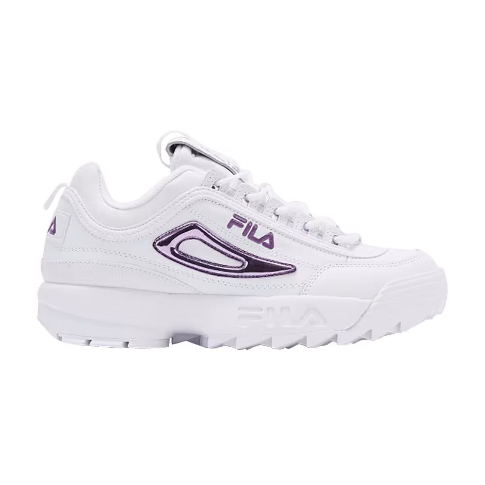 Fila Women's Disruptor 2 Metallic Accent - Lavender