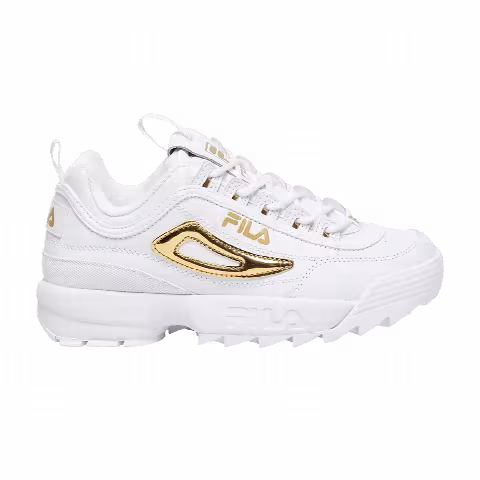 Fila Wmns Disruptor 2 'Metallic Accent - White Metallic Gold'
