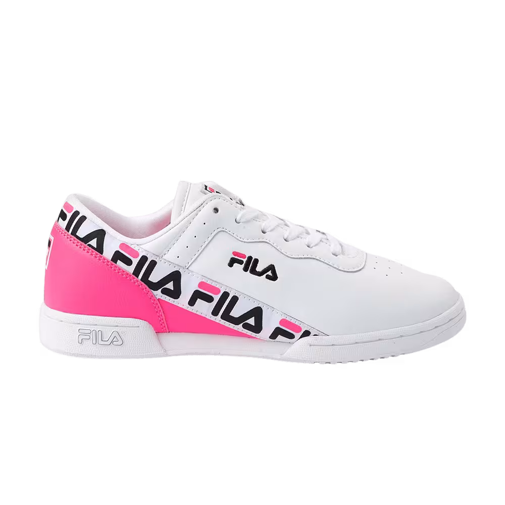 Fila Women's Original Fitness Tape White Pink