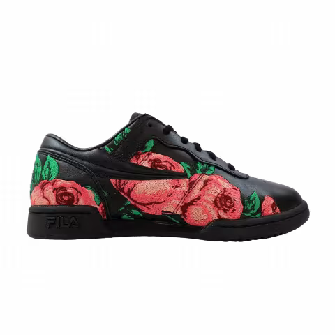 Fila Wmns Original Fitness Embroidery 'Black Dark Flower'