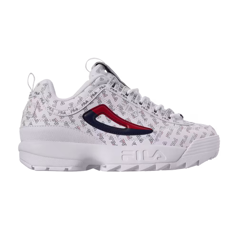 Fila Disruptor 2 Multi Logo Print