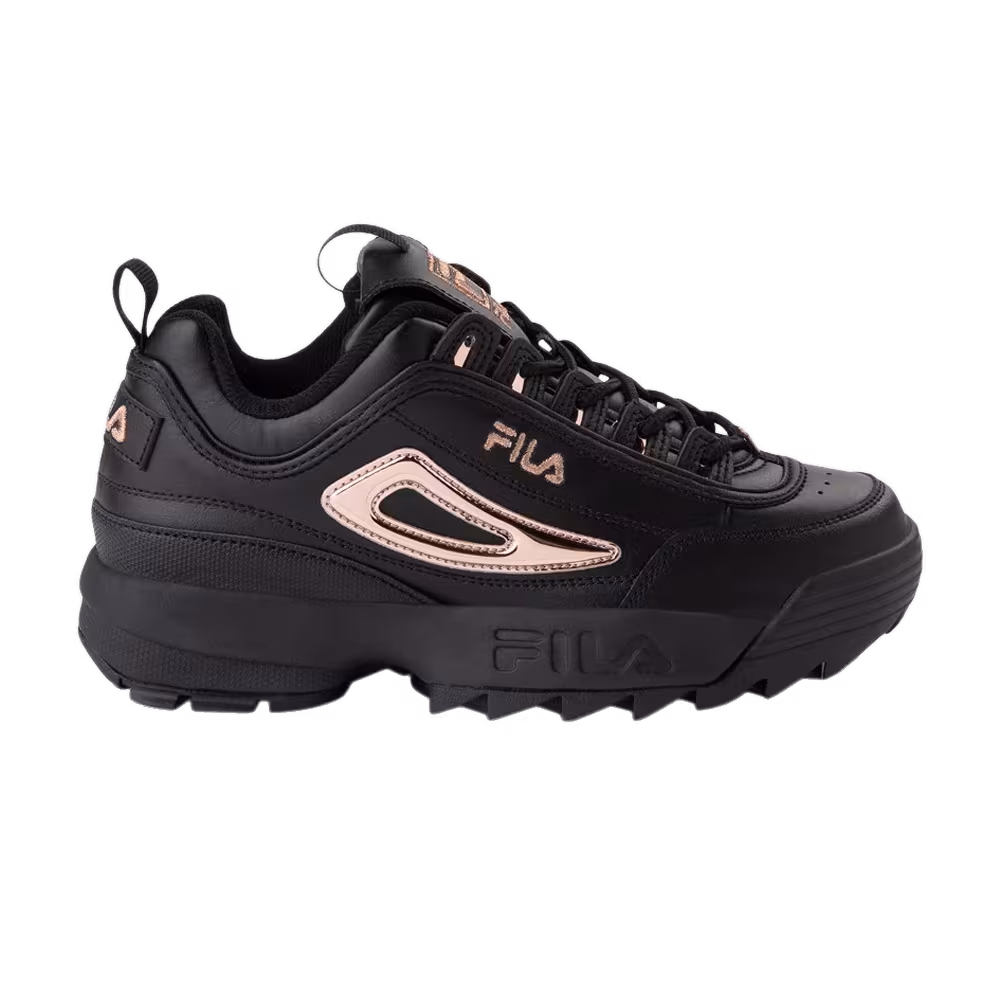 Fila Women's Disruptor 2 Black Rose Gold