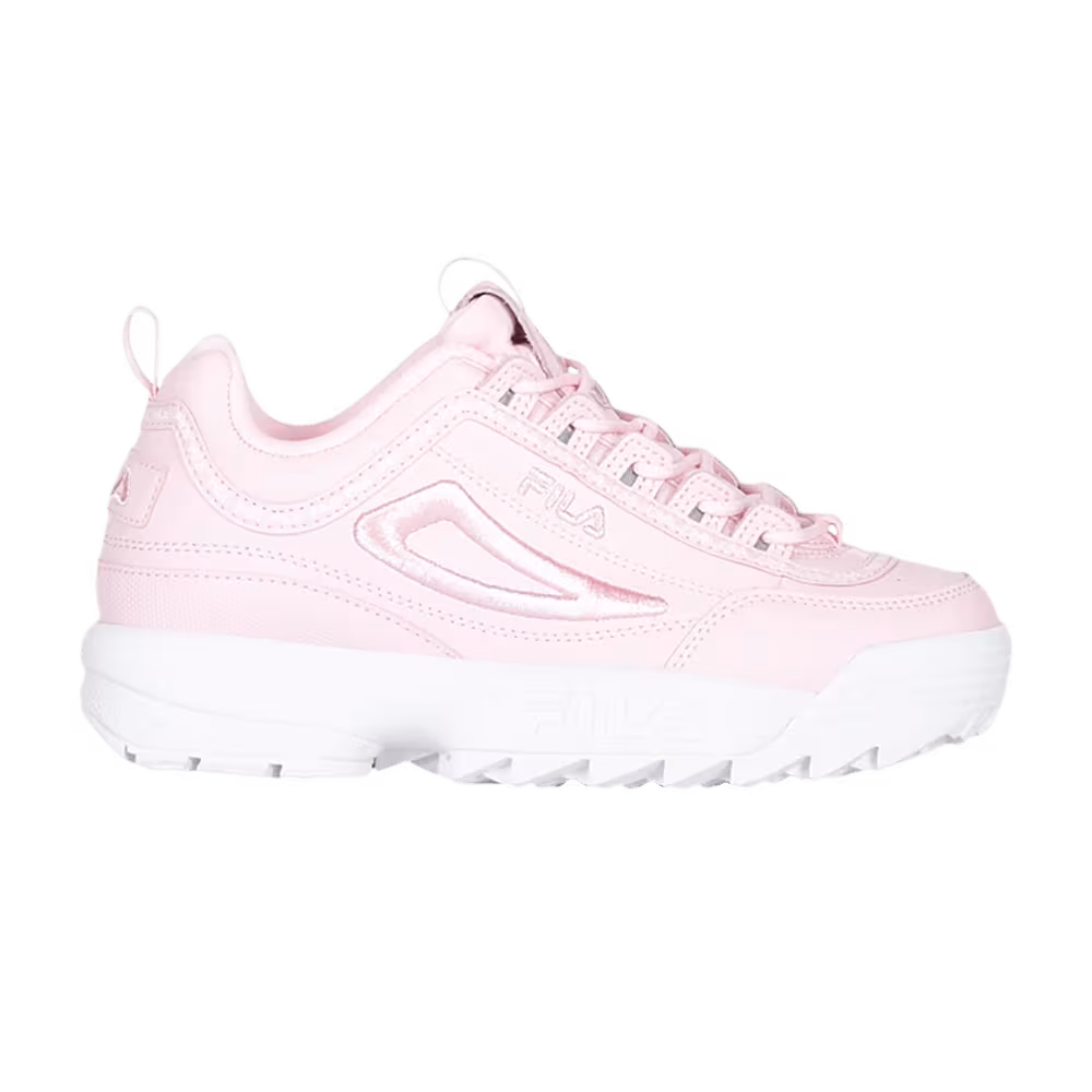 Fila Women's Disruptor 2 Premium Repeat Chalk Pink