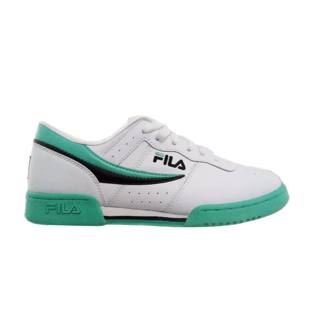 Fila Original Fitness White Black Teal