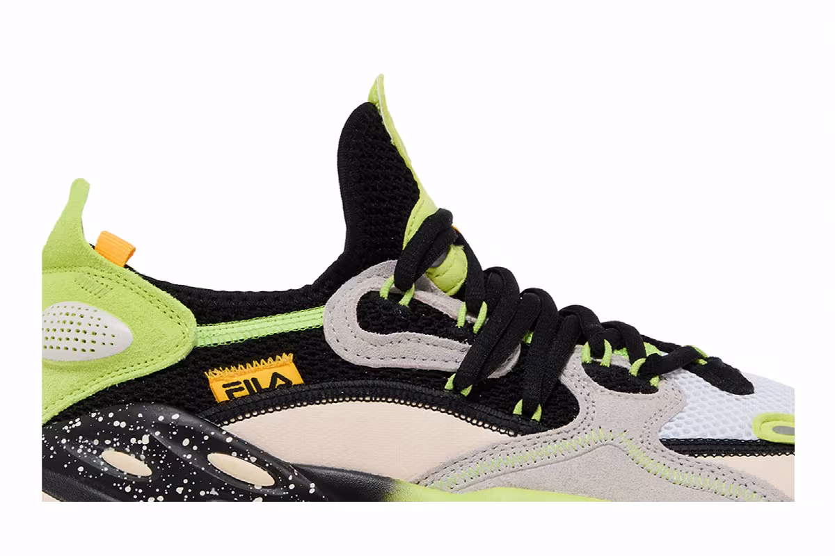 Fila Ray Tracer Evo 2 Black Sharp Green, view 3