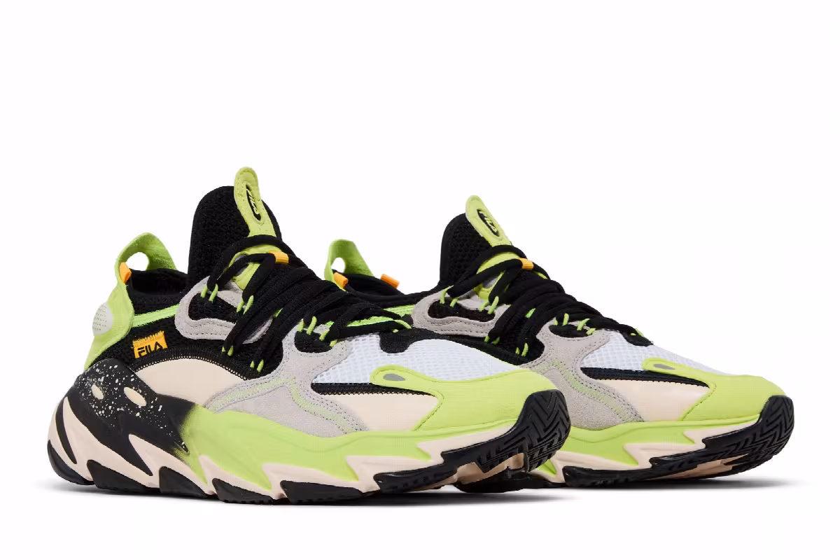 Fila Ray Tracer Evo 2 Black Sharp Green, view 9