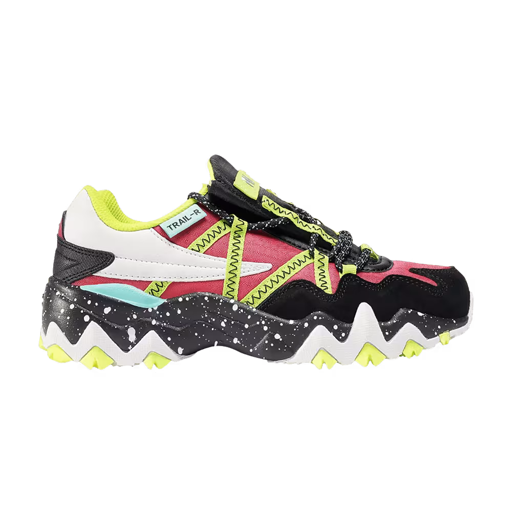 Fila Women's Trail-R Colorblock Cerise Love Bird Speckled