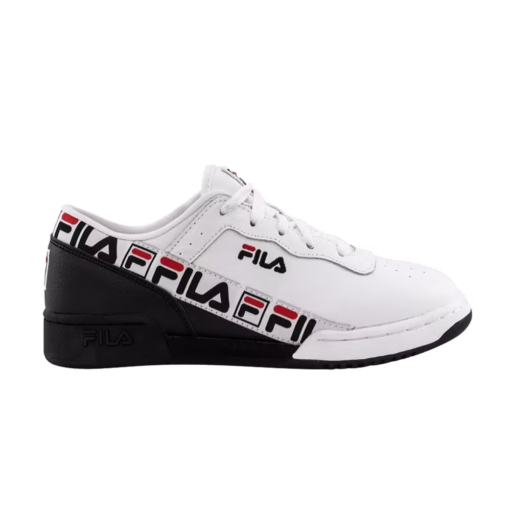 Fila Original Fitness Tape GS White Black Red