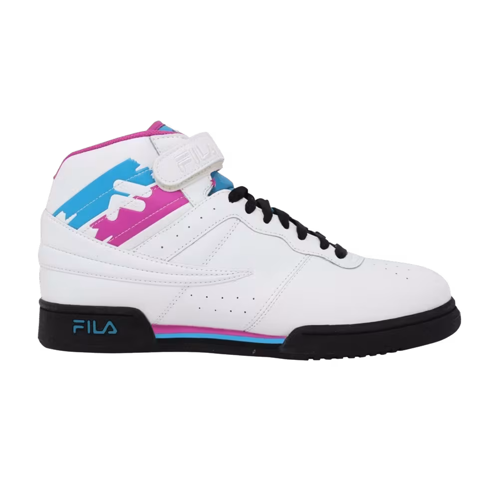 Fila F-13 Logo White Blue Pink