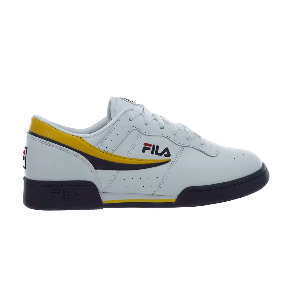 Fila Original Fitness White Navy Lemon