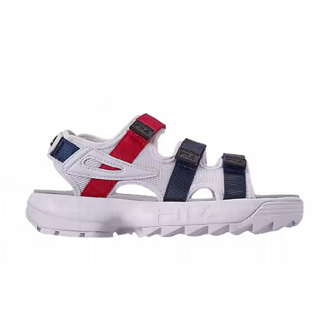Fila Wmns Disruptor Sandal 'White Navy Red'