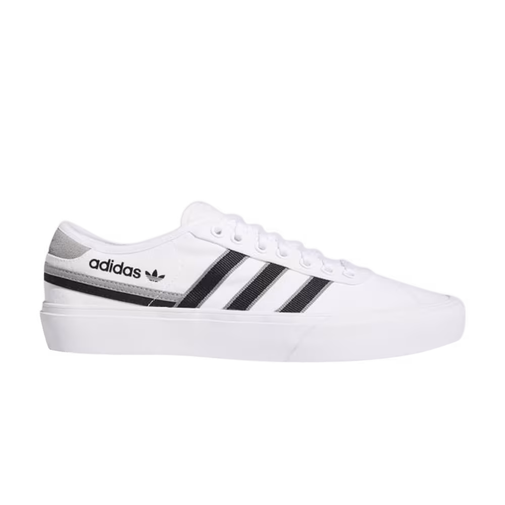 Adidas Delpala White Black Charcoal