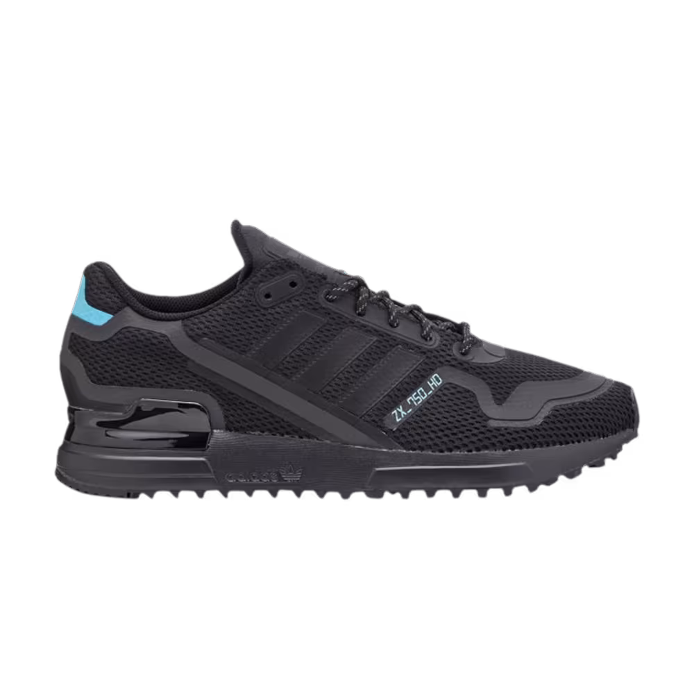 Adidas ZX 750 HD Core Black Cyan