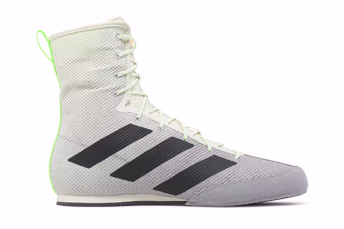 Adidas Box Hog 3 Chalk White Grey, view 2
