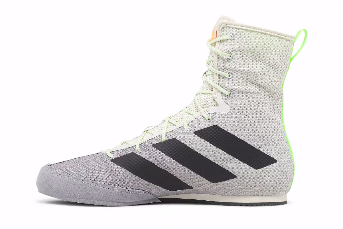 Adidas Box Hog 3 Chalk White Grey, view 4
