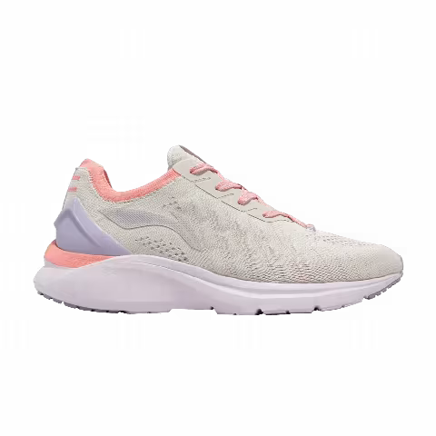 Li-Ning Wmns Basic Running 'Pearl White Light Purple'