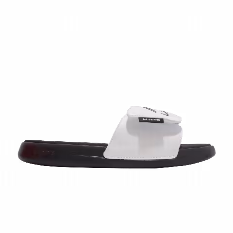 Li-Ning LN Slipper 'Mismatched Black White'
