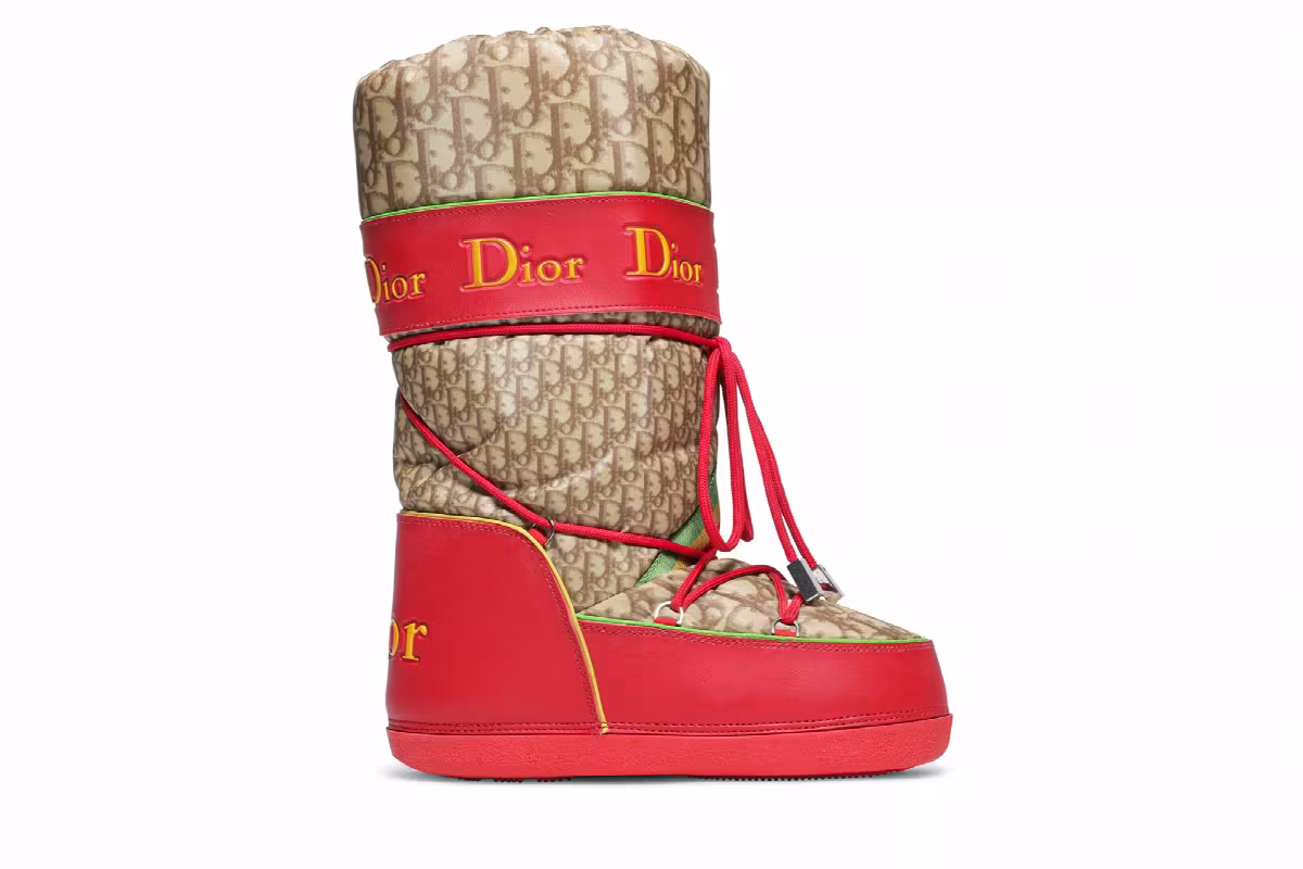 Dior Diorissimo Moon Boot Rasta Collection, view 2