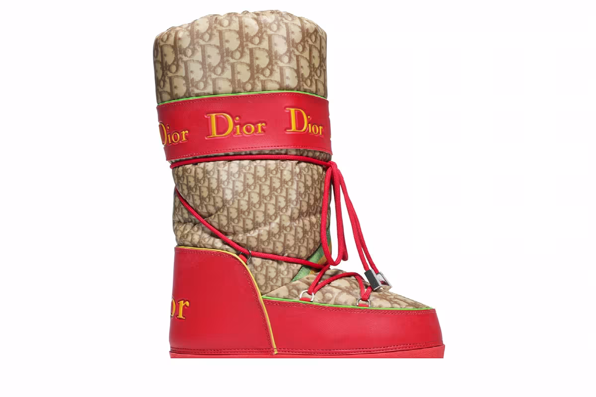 Dior Diorissimo Moon Boot Rasta Collection, view 3