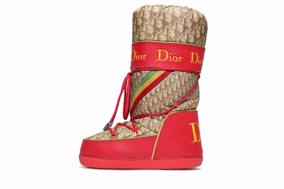 Dior Diorissimo Moon Boot Rasta Collection, view 4