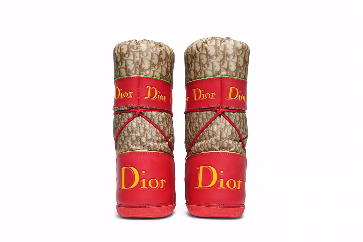 Dior Diorissimo Moon Boot Rasta Collection, view 7